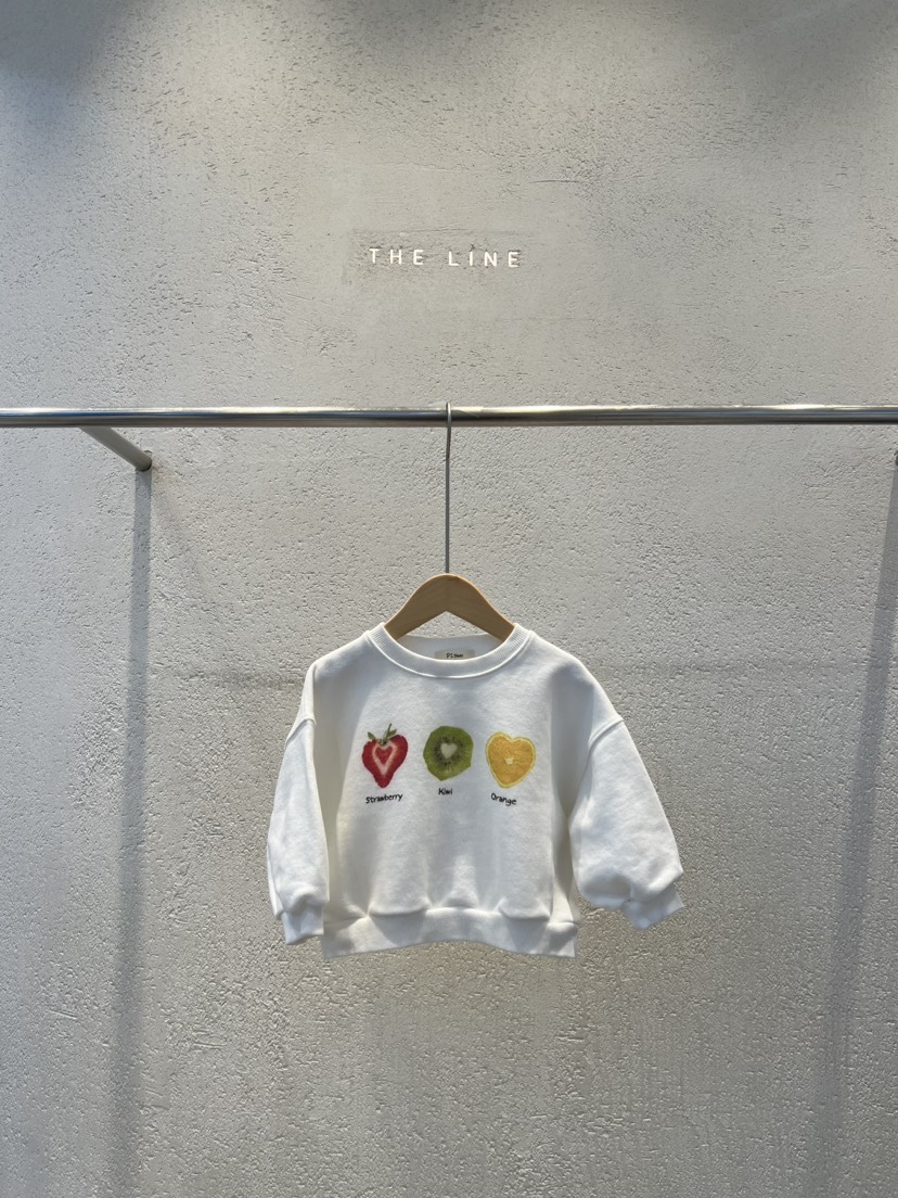 THE LINE-Q韓國直郵女士新款推薦時尚熱賣真品衛衣童裝THE LINE-Q衛衣圖色1