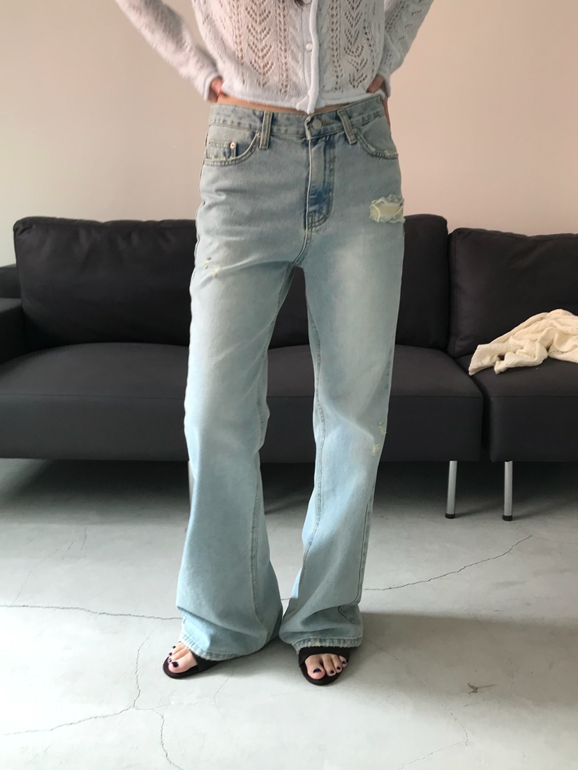 ESCHER東大門代購女裝新品時尚推薦真品職業人氣26春夏牛仔褲ESCHER牛仔褲