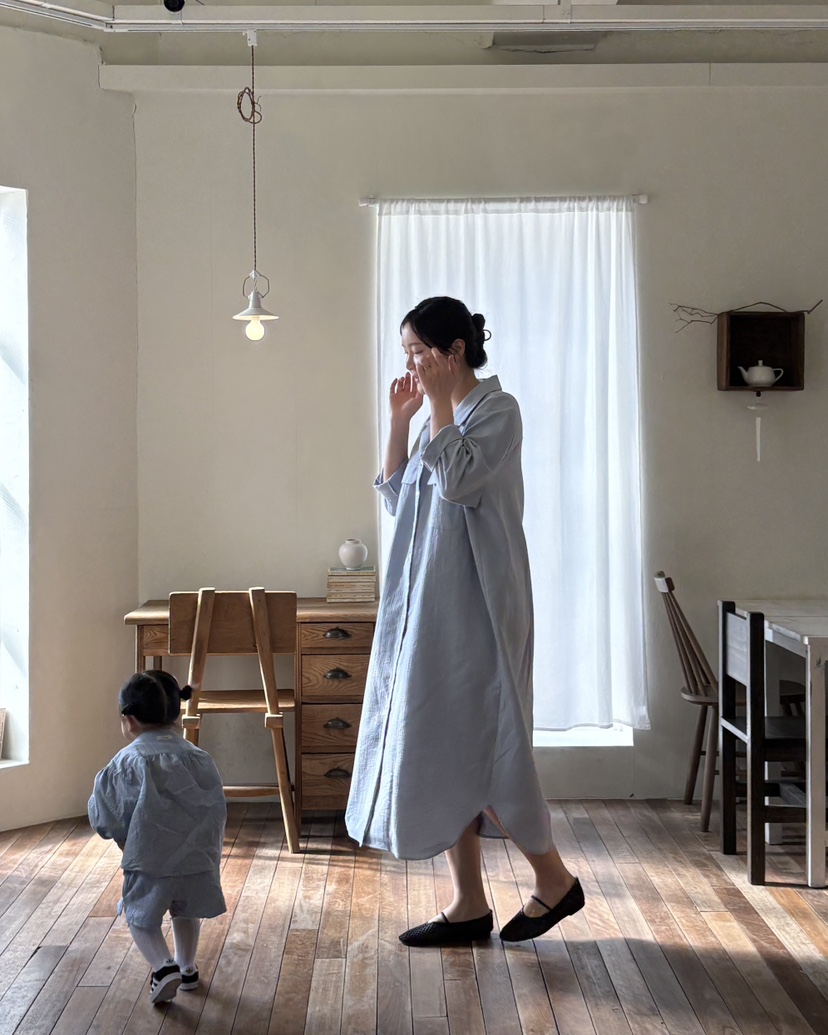 THE LINE-Q東大門代購女裝新款真品職業26春夏推薦連衣裙THE LINE-Q連衣裙