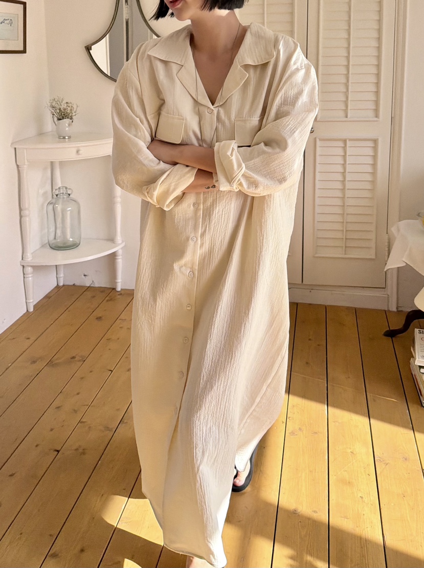 THE LINE-Q東大門代購女裝新款真品職業26春夏推薦連衣裙THE LINE-Q連衣裙