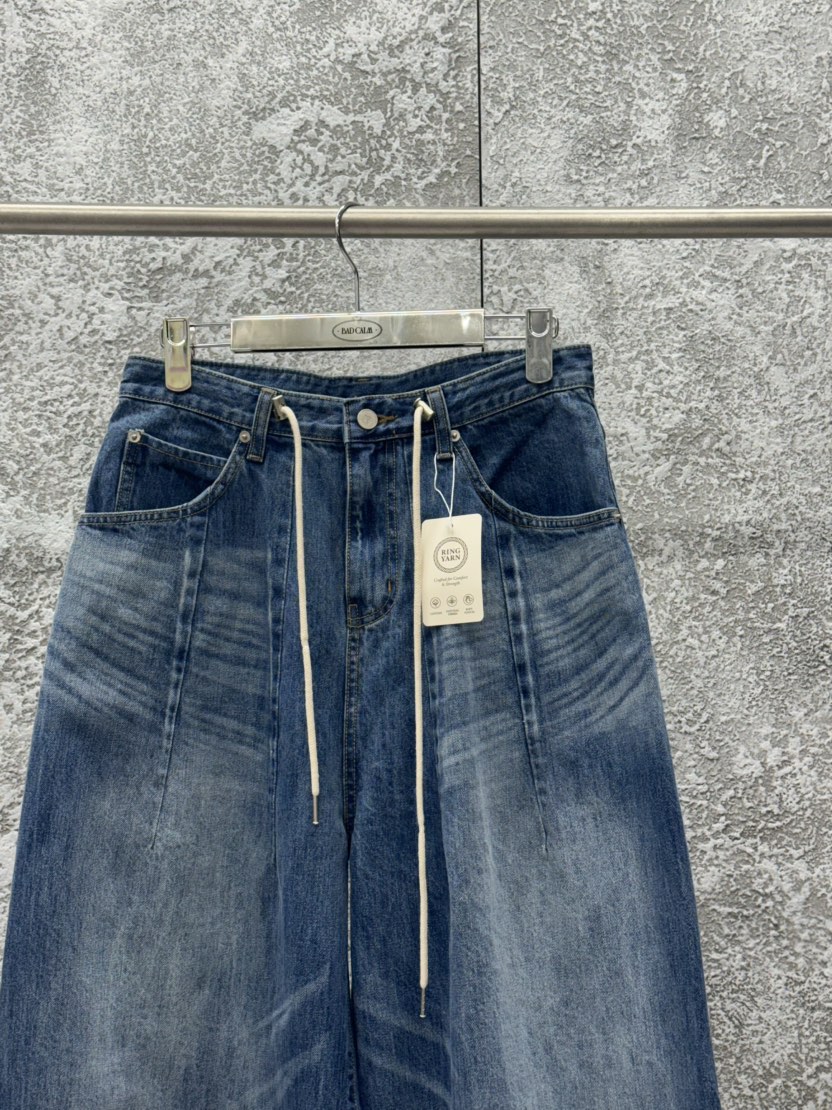 BADCALM東大門直郵女裝新品真品熱賣休閑26春夏人氣牛仔褲BADCALM牛仔褲