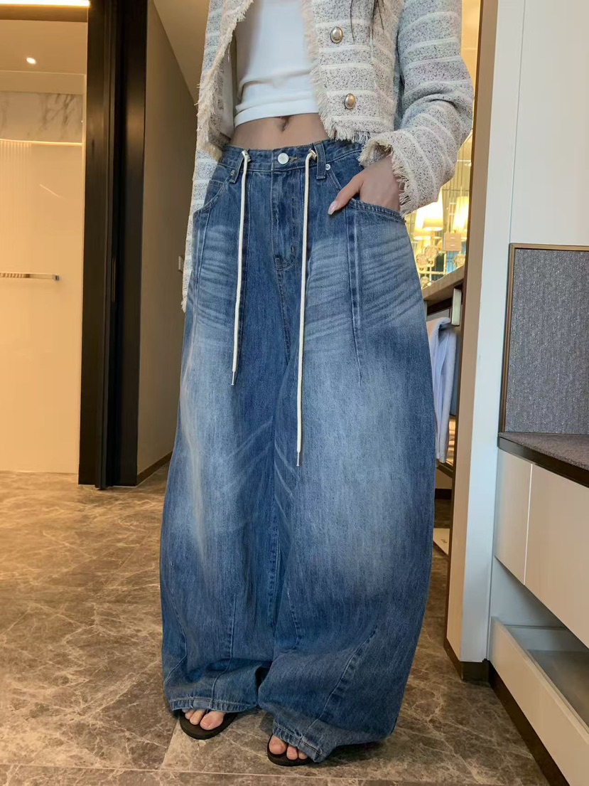 BADCALM東大門直郵女裝新品真品熱賣休閑26春夏人氣牛仔褲BADCALM牛仔褲