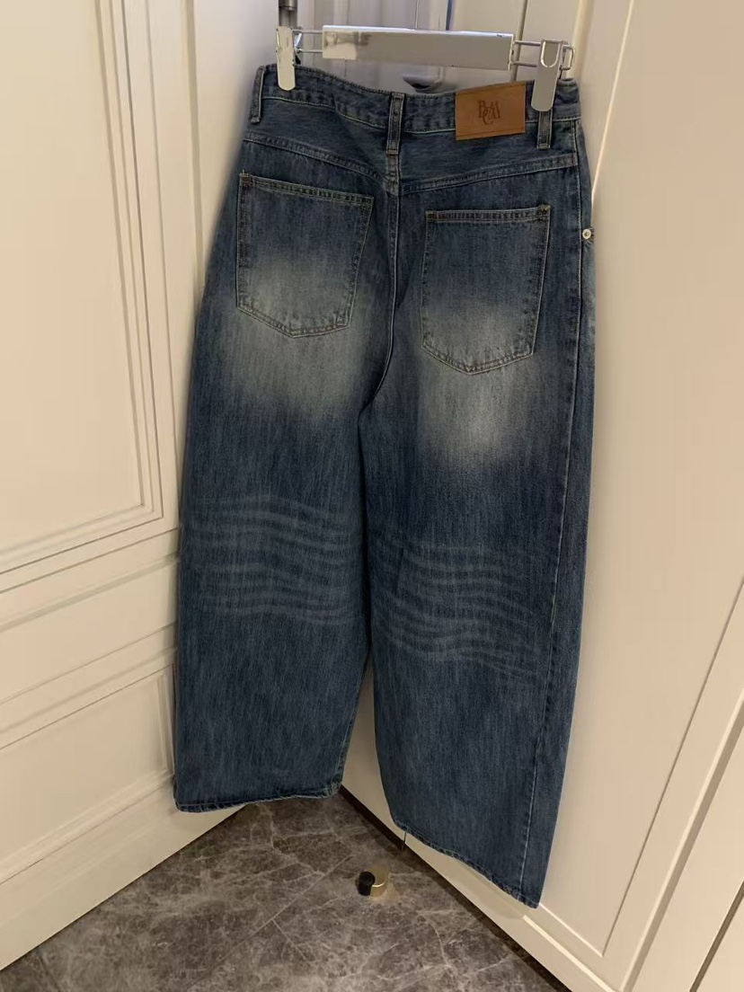 BADCALM東大門直郵女裝新品真品熱賣休閑26春夏人氣牛仔褲BADCALM牛仔褲