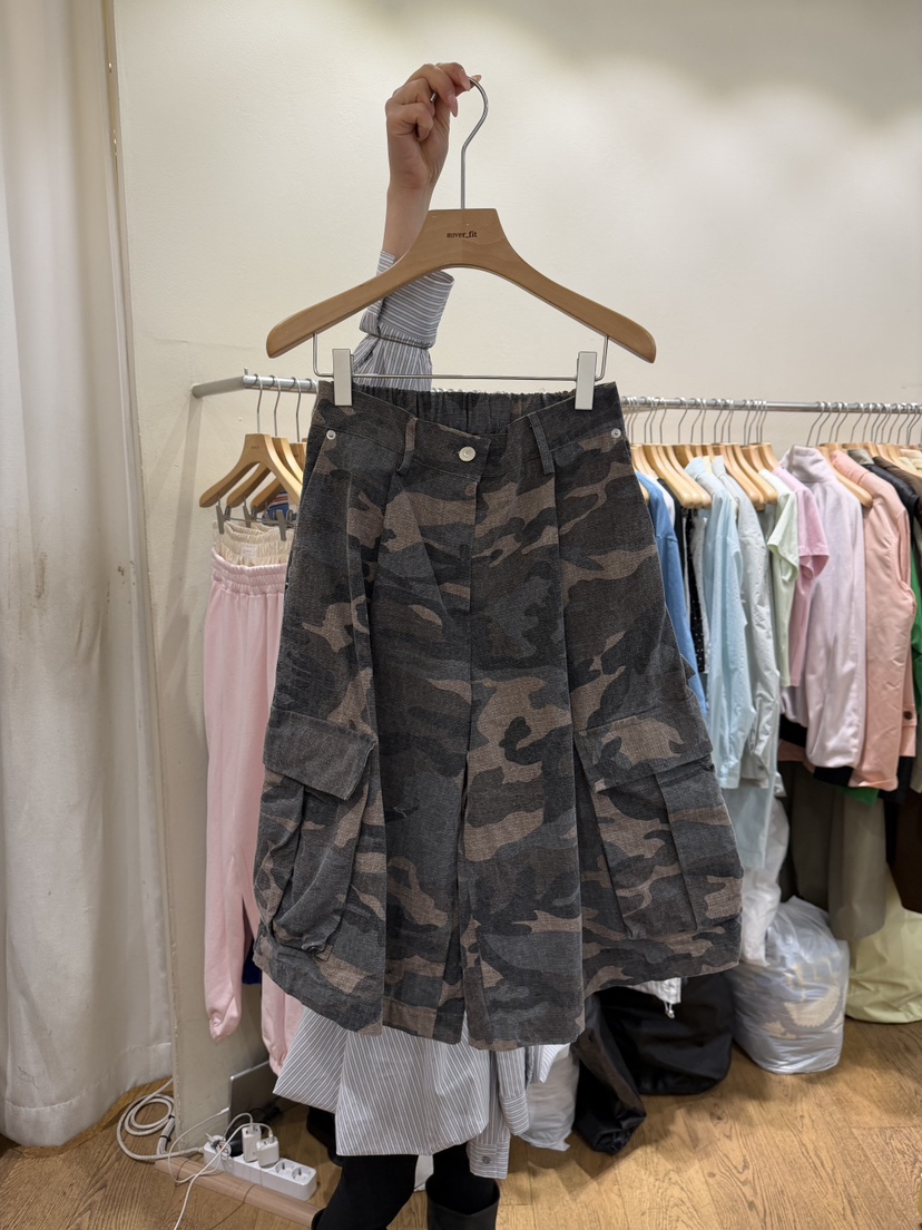 AUVERFIT東大門實拍女士新款真品時尚休閑推薦熱賣短褲工裝AUVERFIT短褲圖色2