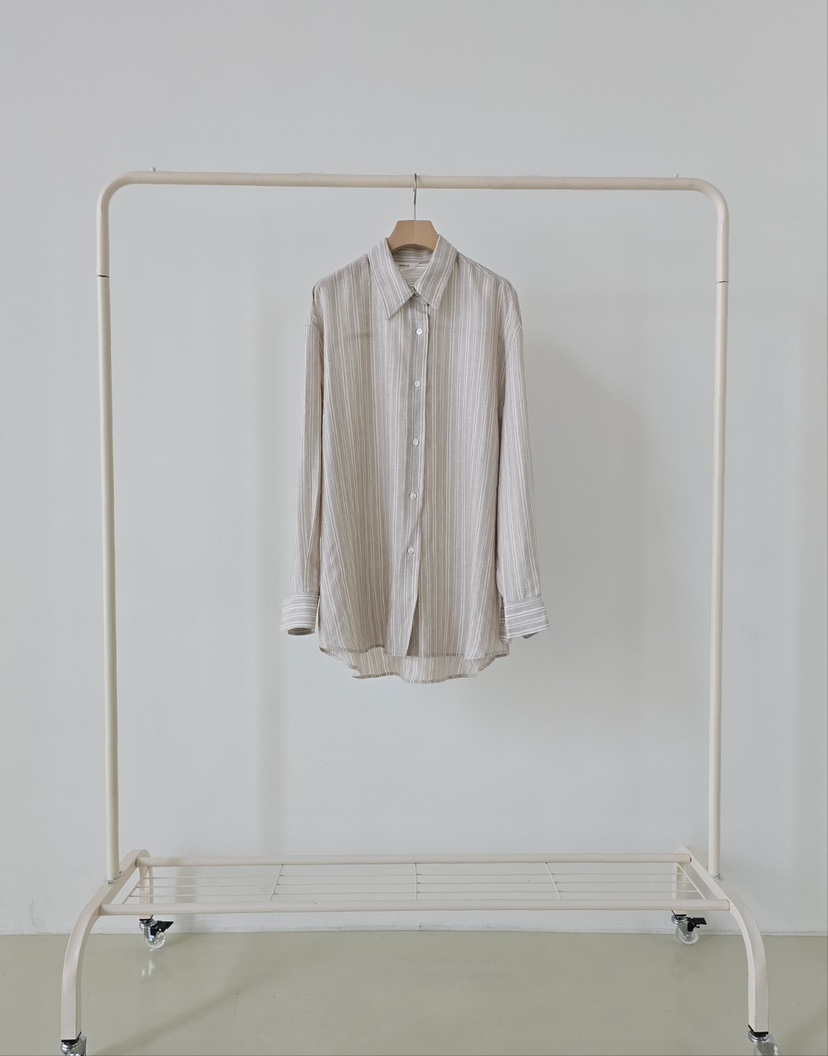 J SHOP韓國直郵女裝新品推薦人氣職業休閑26春夏襯衫蕾絲衫J_SHOP襯衫/蕾絲衫圖色2米色