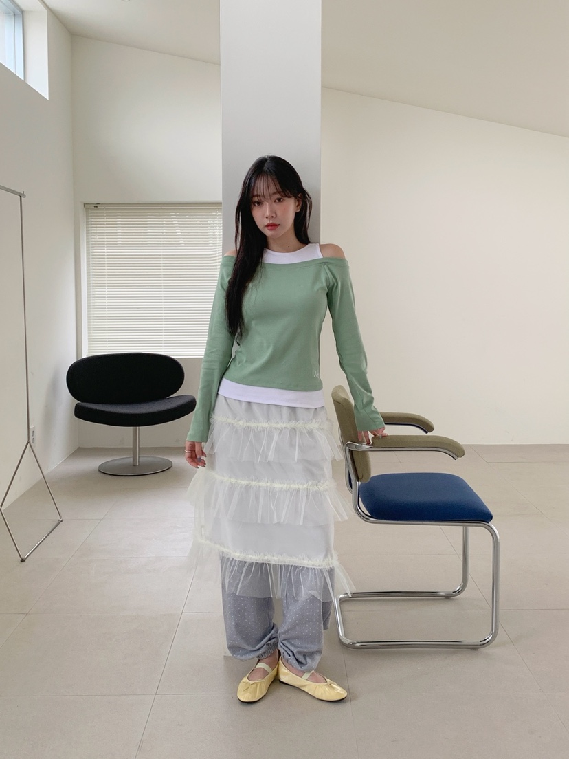 MORE THAN-P韓國代購女士新品熱賣26春夏人氣休閑職業長裙MORE THAN長裙