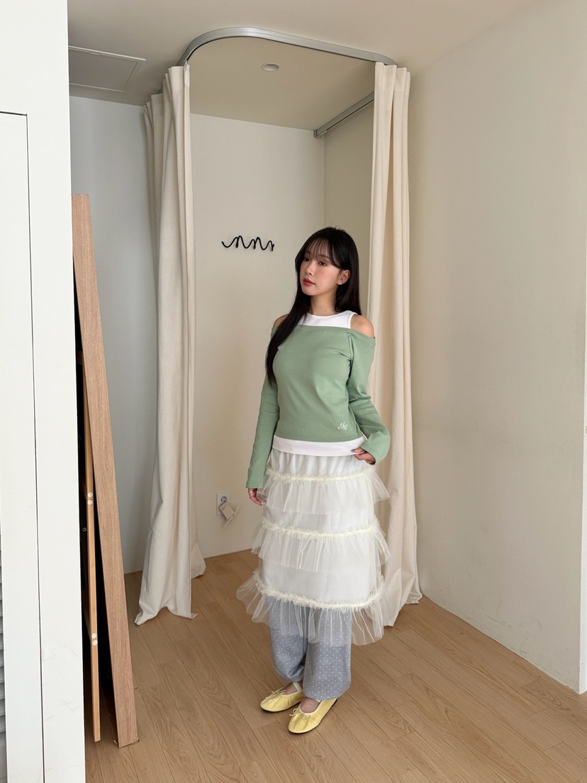 MORE THAN-P韓國代購女士新品熱賣26春夏人氣休閑職業長裙MORE THAN長裙