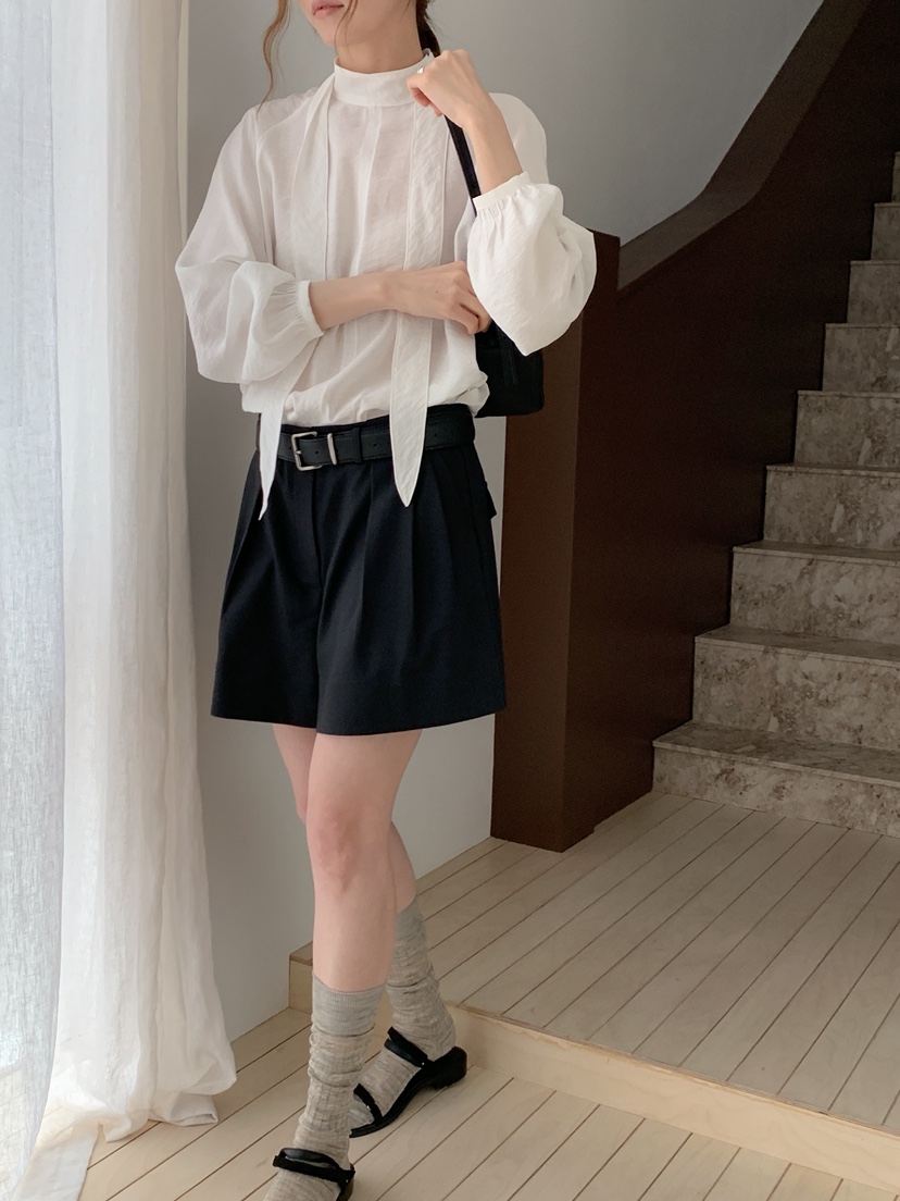 LONG PEAK東大門直郵女士新款26春夏推薦時尚襯衫蕾絲衫LONG PEAK襯衫/蕾絲衫