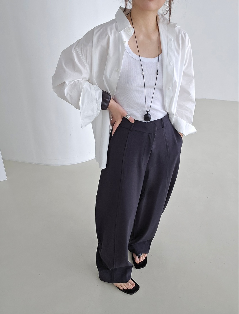 J SHOP東大門代購女裝新款熱賣26春夏真品職業人氣休閑褲J_SHOP休閑褲