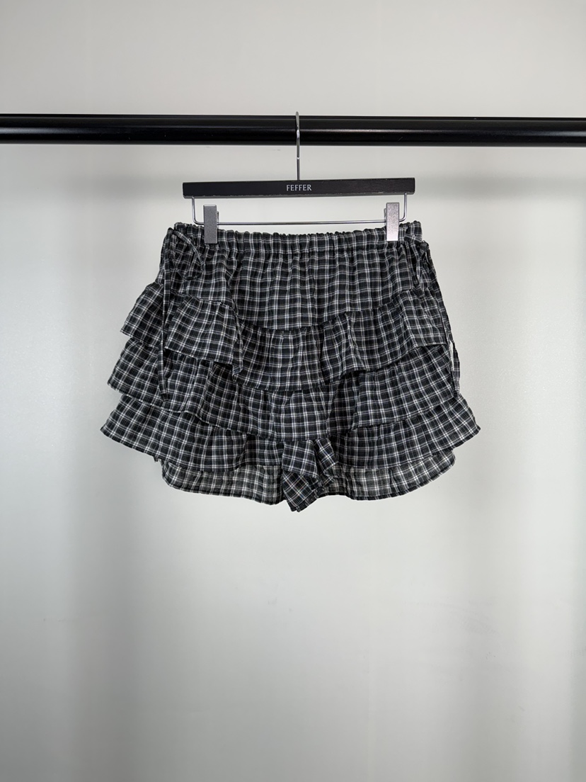 FEFFER東大門實拍女裝新款推薦時尚休閑人氣真品熱賣短裙FEFFER短裙圖色1