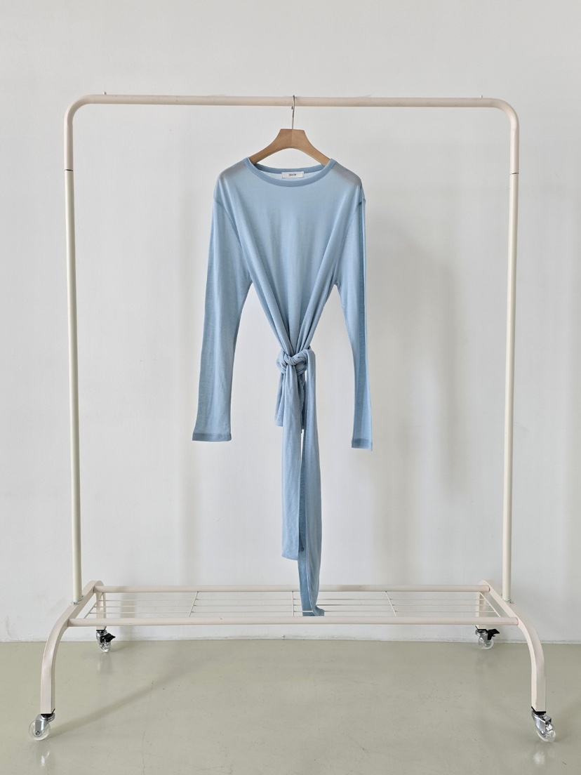 J SHOP東大門實拍女裝新款人氣休閑推薦時尚熱賣長袖T恤J_SHOP長袖T恤圖色2