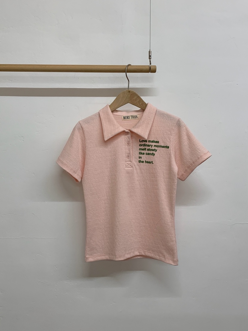 MORE THAN-P東大門直郵女士新品時尚推薦人氣休閑職業T恤MORE THANT恤圖色2