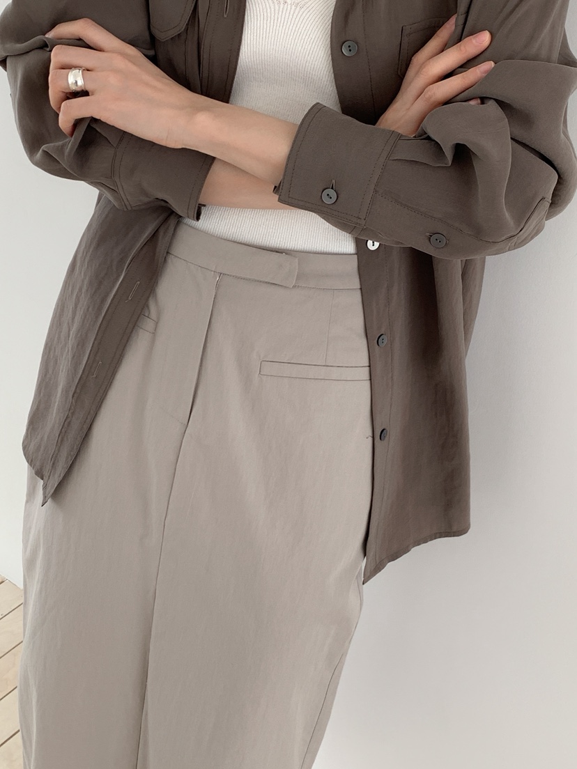 LONG PEAK韓國直郵女士新品人氣時尚職業休閑26春夏長裙LONG PEAK長裙