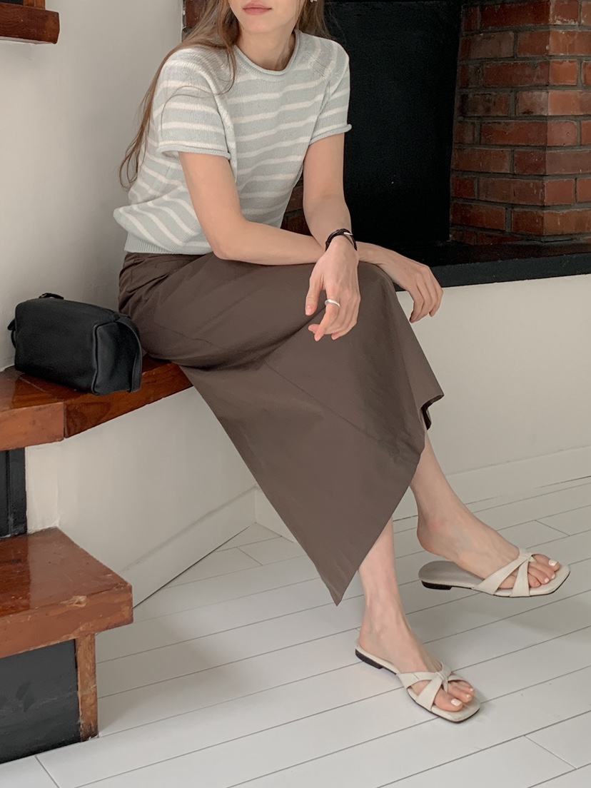 LONG PEAK韓國直郵女士新品人氣時尚職業休閑26春夏長裙LONG PEAK長裙