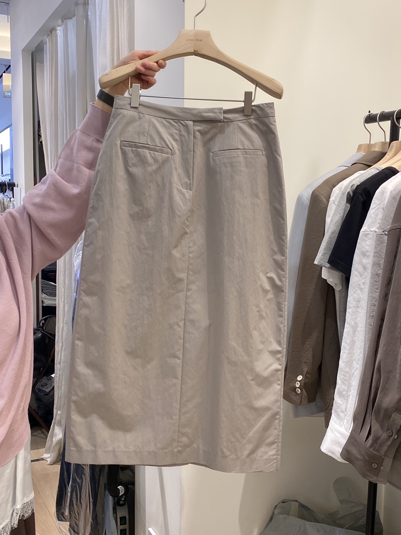 LONG PEAK韓國直郵女士新品人氣時尚職業休閑26春夏長裙LONG PEAK長裙圖色1