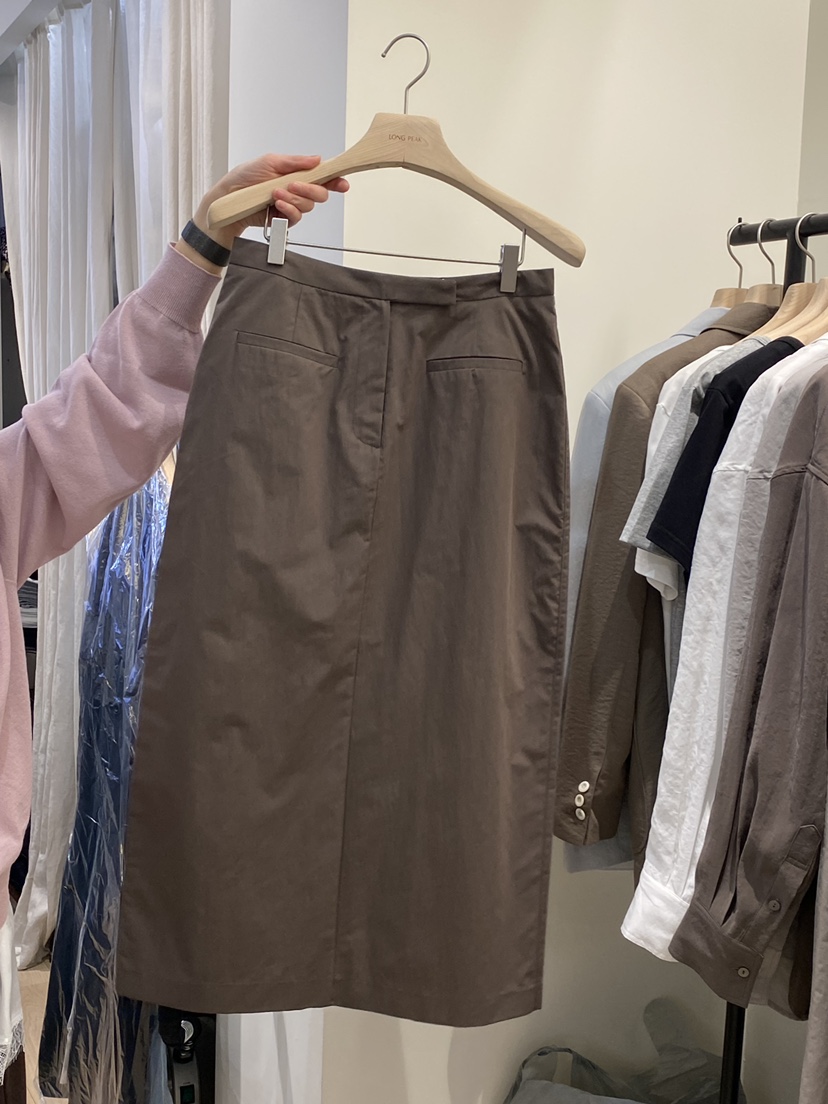 LONG PEAK韓國直郵女士新品人氣時尚職業休閑26春夏長裙LONG PEAK長裙圖色2