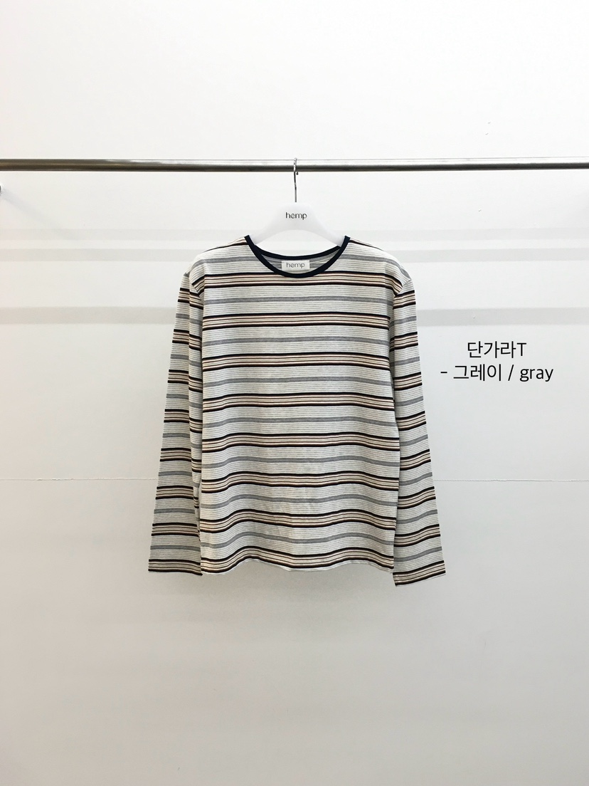 HEMP-P韓國代購女裝新款熱賣休閑人氣時尚職業推薦長袖T恤hemp長袖T恤圖色2