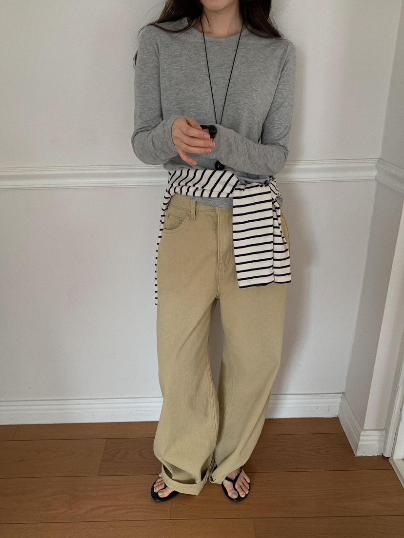 CAMEL-P東大門代購女裝新款人氣休閑褲流蘇棉Came_l 家休閑褲