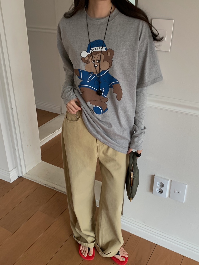 CAMEL-P東大門代購女裝新款人氣休閑褲流蘇棉Came_l 家休閑褲