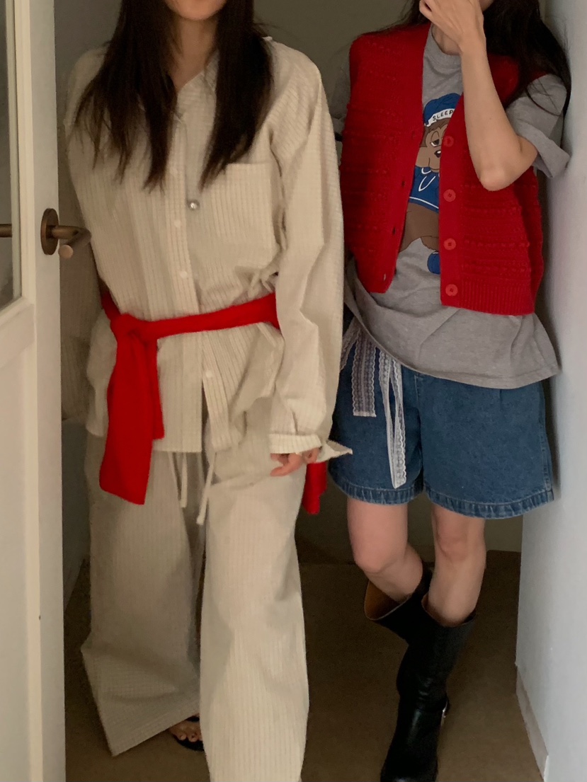 CAMEL-P韓國代購女裝新款真品襯衫蕾絲衫Came_l 家襯衫/蕾絲衫