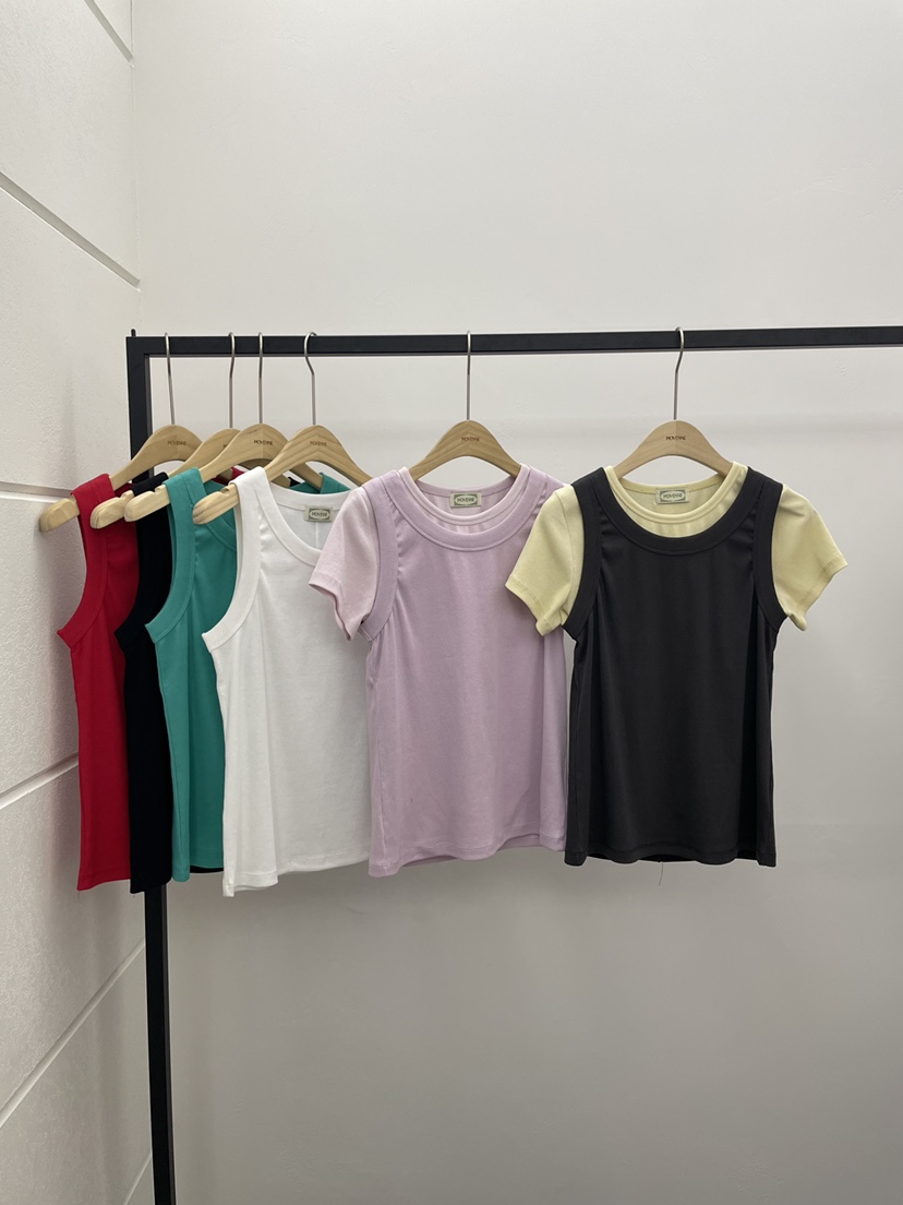 MOVENNE韓國直郵女士新品26春夏職業熱賣真品推薦休閑T恤MOVENNET恤