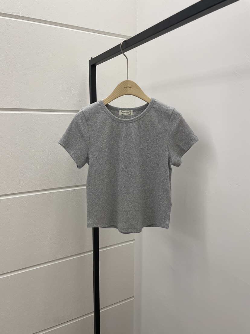 MOVENNE韓國直郵女士新品26春夏職業熱賣真品推薦休閑T恤MOVENNET恤圖色3