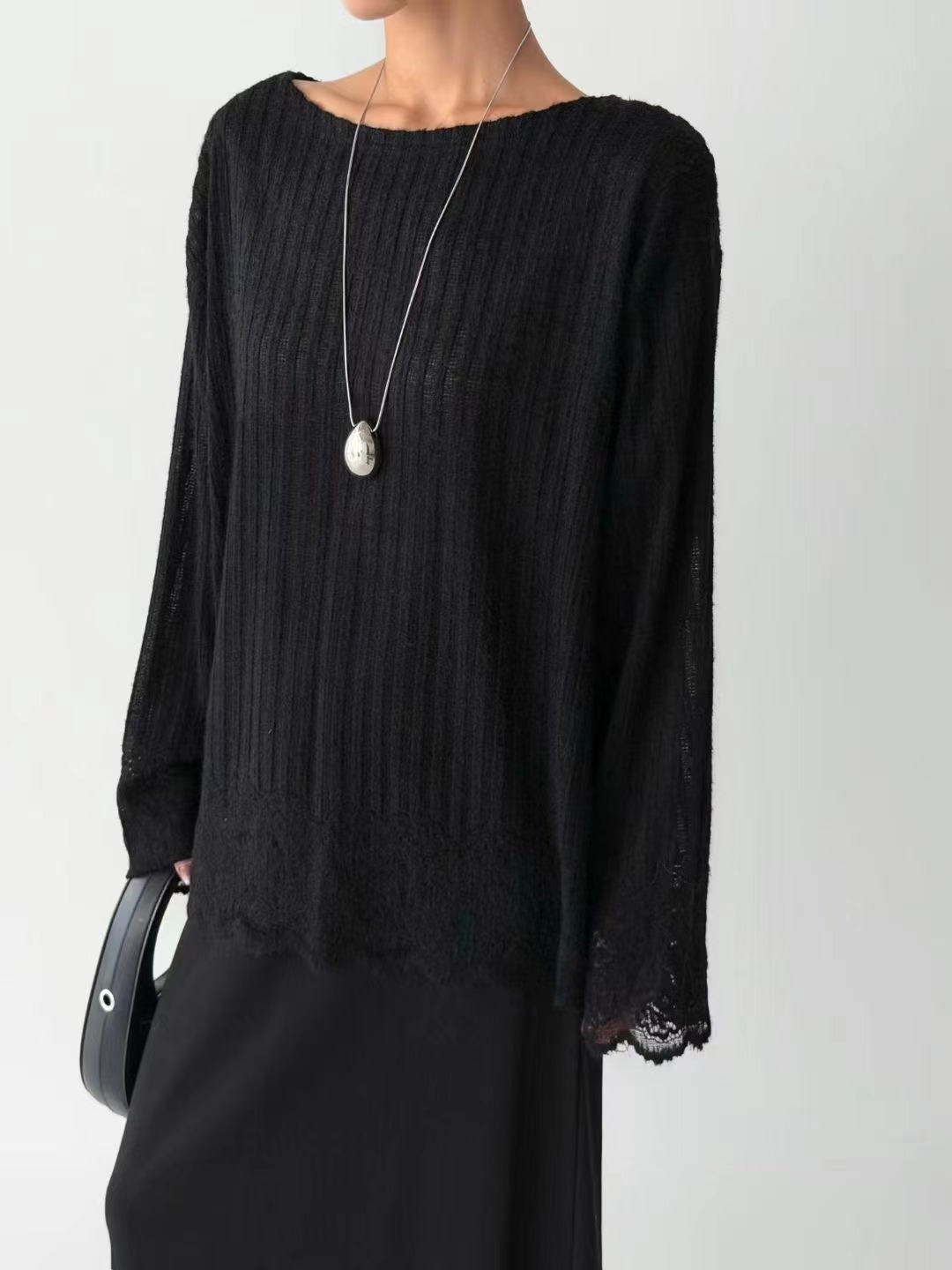 GANESHA東大門代購女士新款26春夏真品職業時尚人氣針織衫GANESHA針織衫