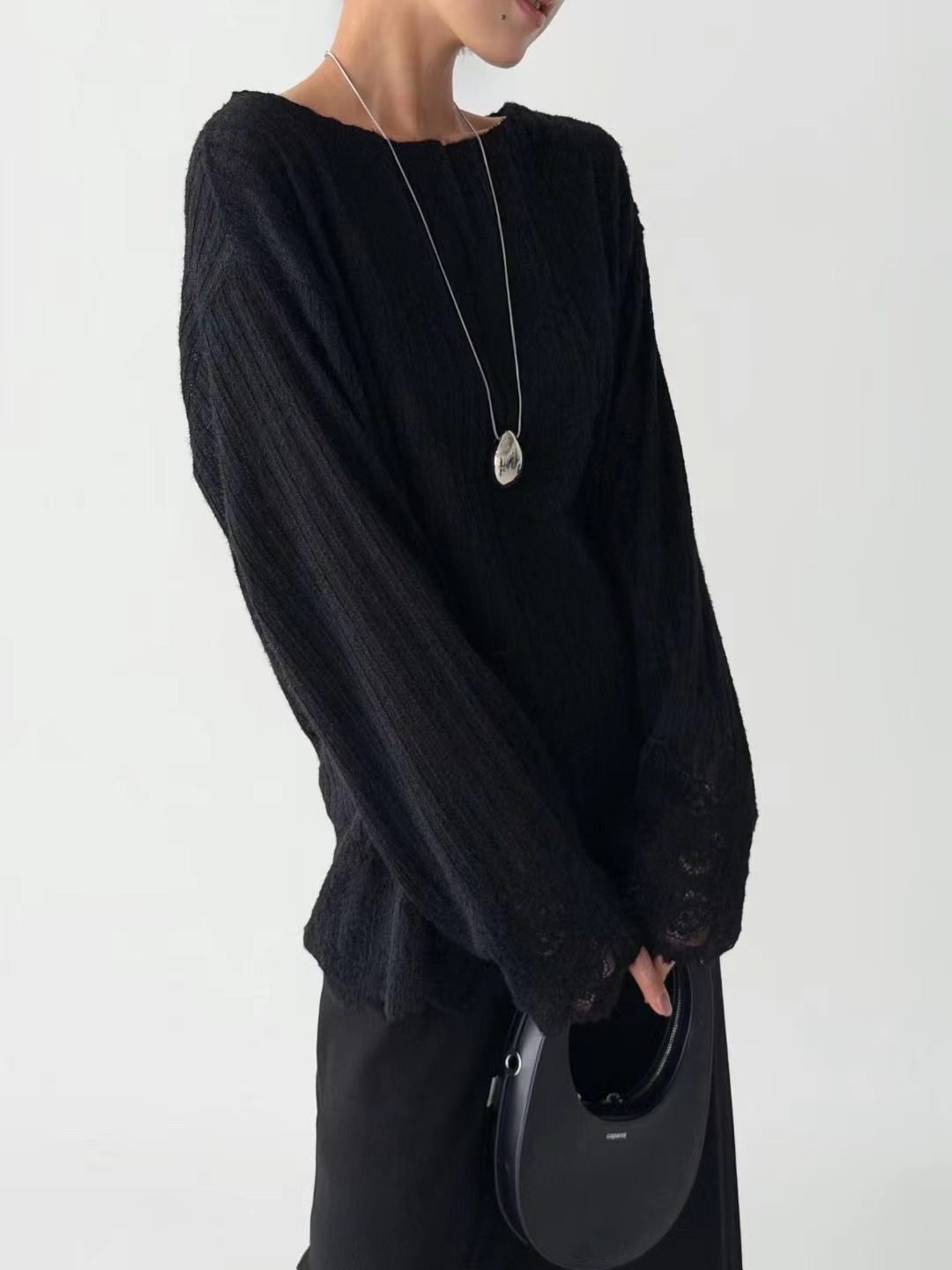 GANESHA東大門代購女士新款26春夏真品職業時尚人氣針織衫GANESHA針織衫