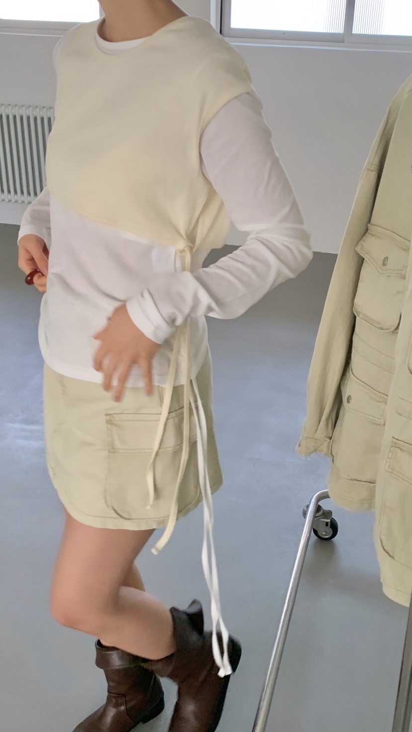 OVER RICH東大門直郵女裝新款時尚26春夏休閑職業裙褲工裝OVER RICH裙褲