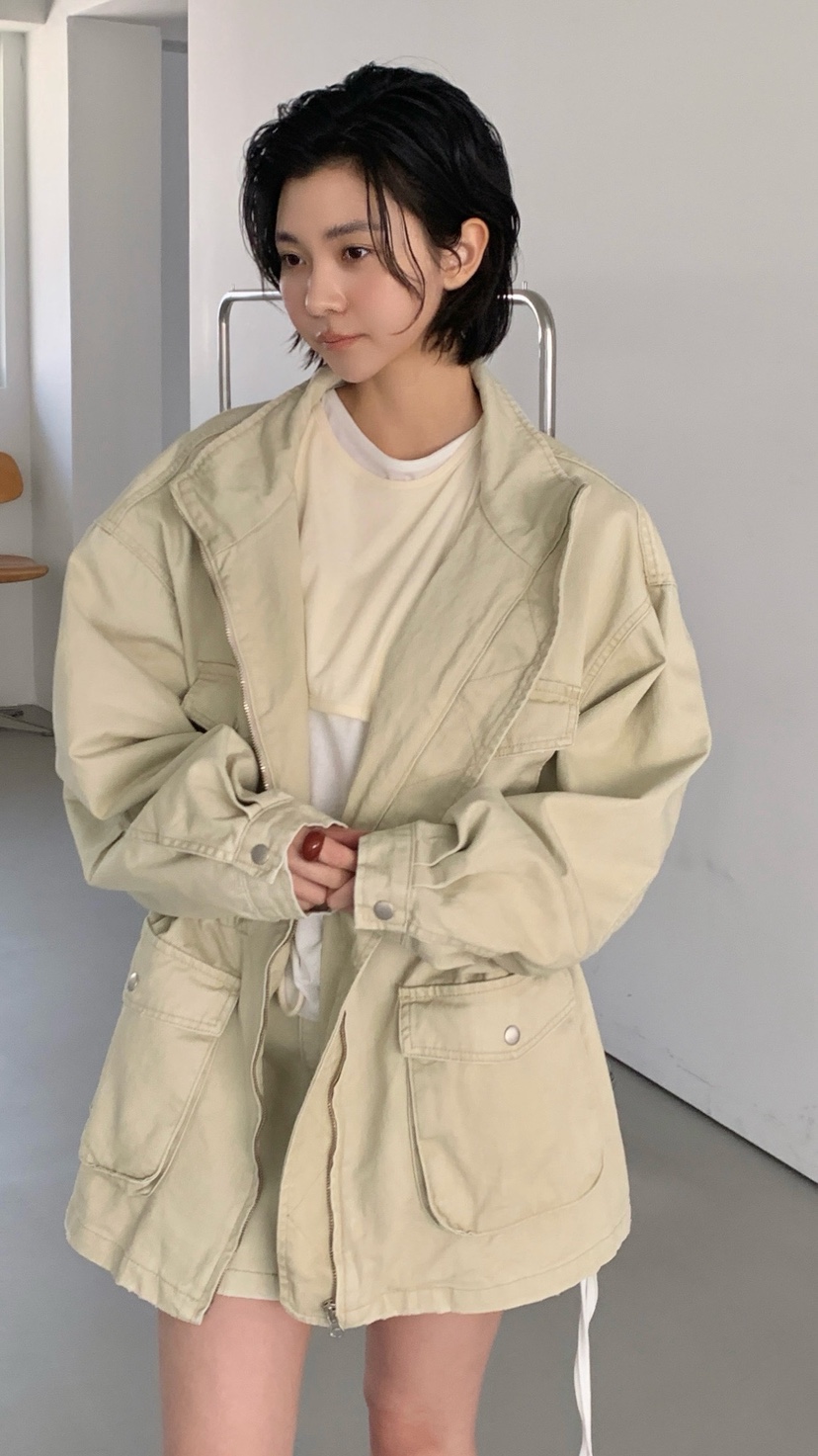 OVER RICH韓國直郵女士新品時尚推薦人氣職業真品熱賣夾克OVER RICH夾克