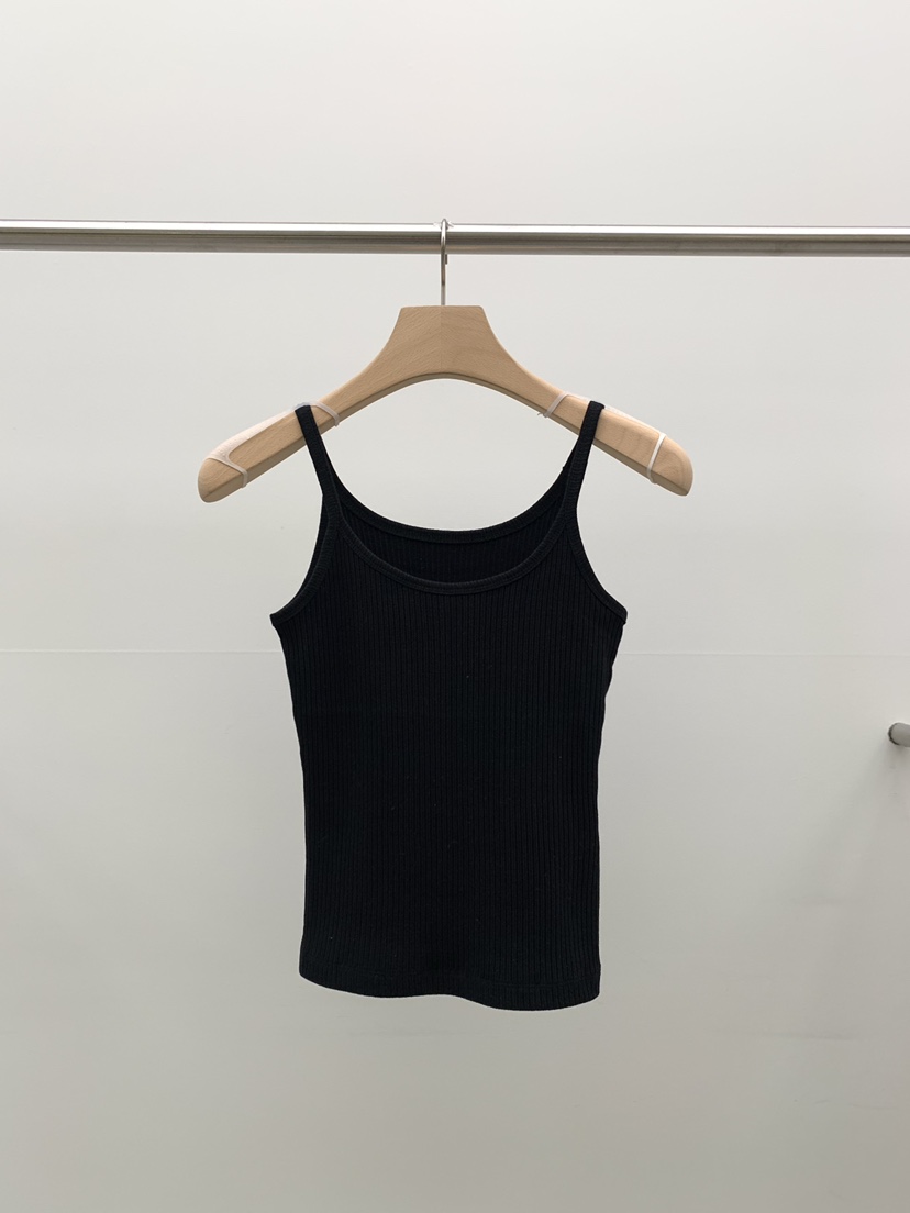 LEGACY BONE韓國東大門代購女裝新款時尚人氣26春夏吊帶背心LEGACY BONE吊帶/背心圖色4黑