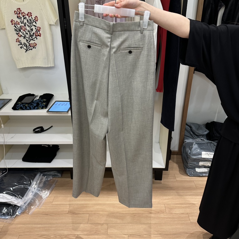 MUYBIEN韓國直郵女士新款時尚推薦休閑職業26春夏人氣休閑褲MUYBIEN休閑褲