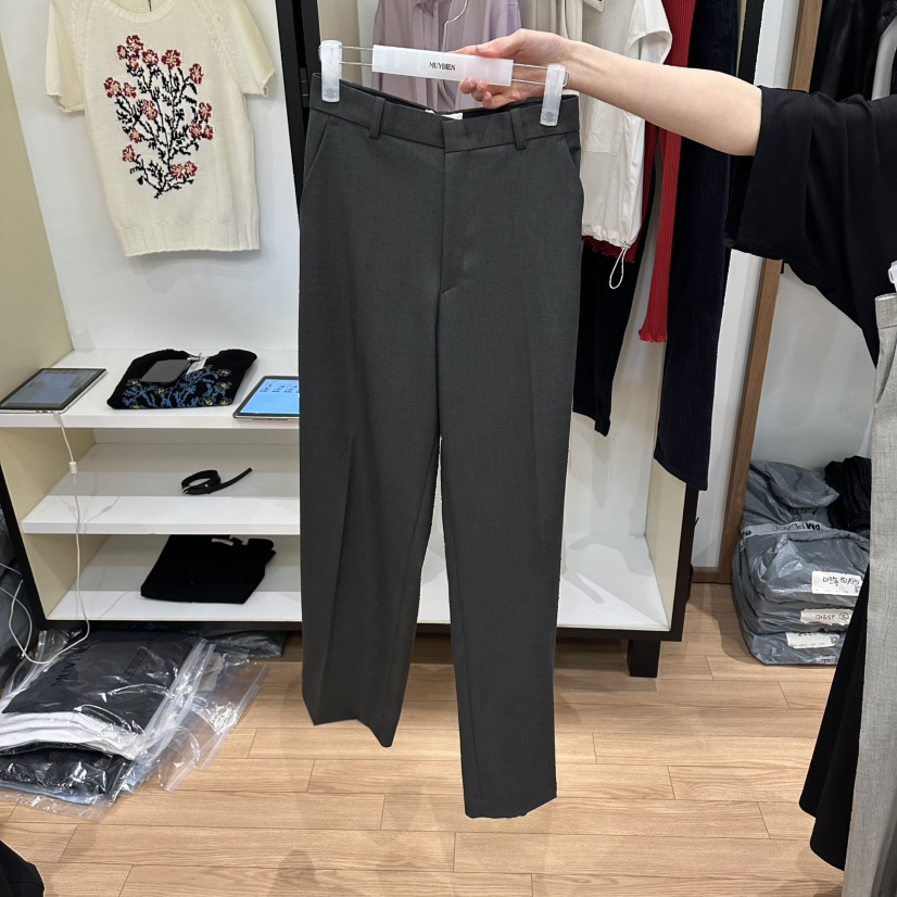 MUYBIEN韓國直郵女士新款時尚推薦休閑職業26春夏人氣休閑褲MUYBIEN休閑褲圖色2