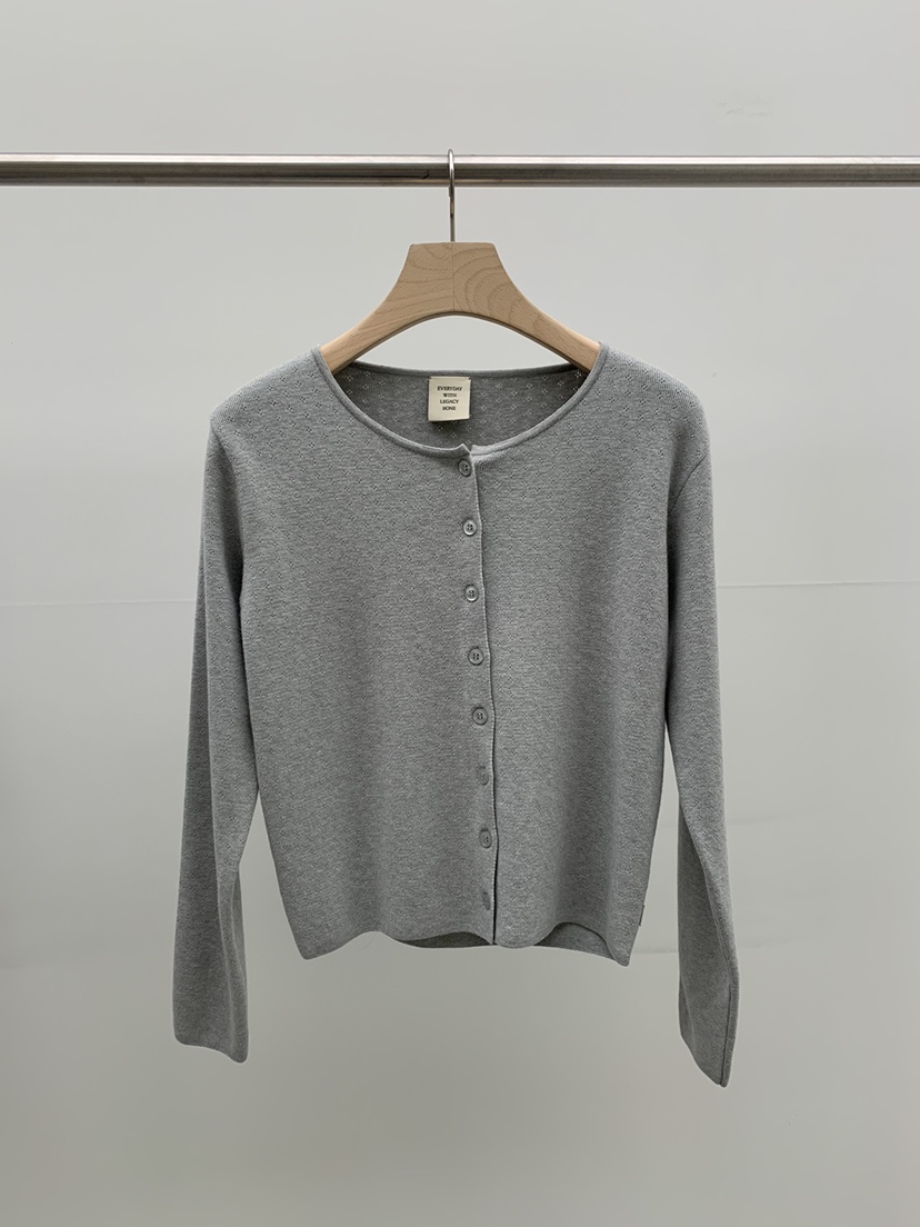 LEGACY BONE韓國東大門直郵女裝新款職業推薦針織衫開衫LEGACY BONE針織衫圖色2