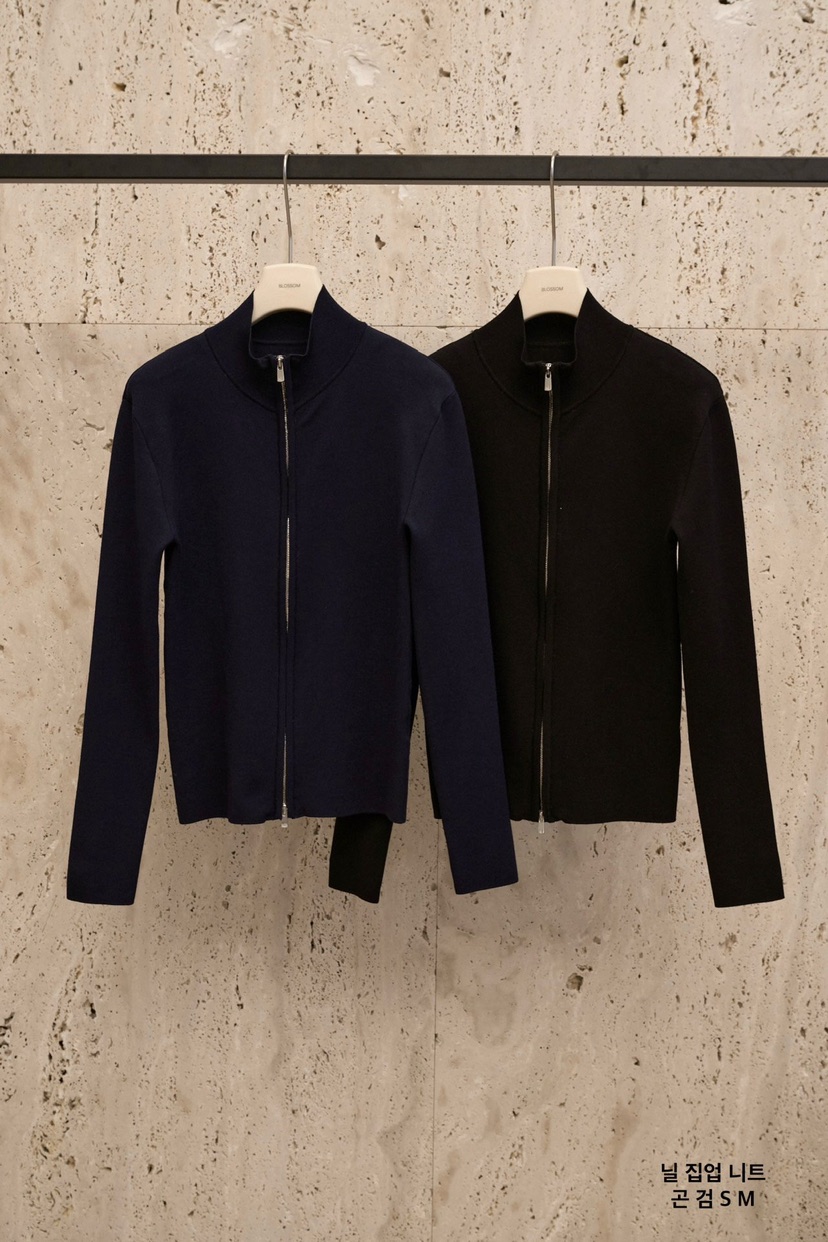 BLOSSOM韓國東大門代購女裝新款熱賣休閑時尚職業夾克拉鏈BLOSSOM夾克