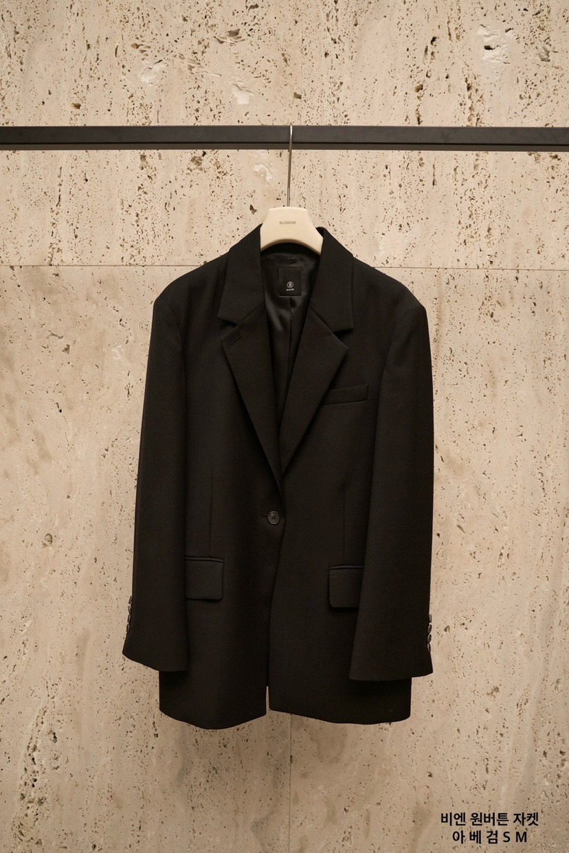 BLOSSOM韓國東大門直郵女士新品熱賣26春夏推薦職業夾克紐扣BLOSSOM夾克圖色3