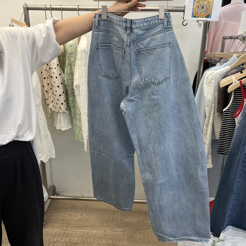 BEEN-A韓國東大門直郵女裝新品時尚推薦人氣熱賣26春夏牛仔褲BEEN-A牛仔褲