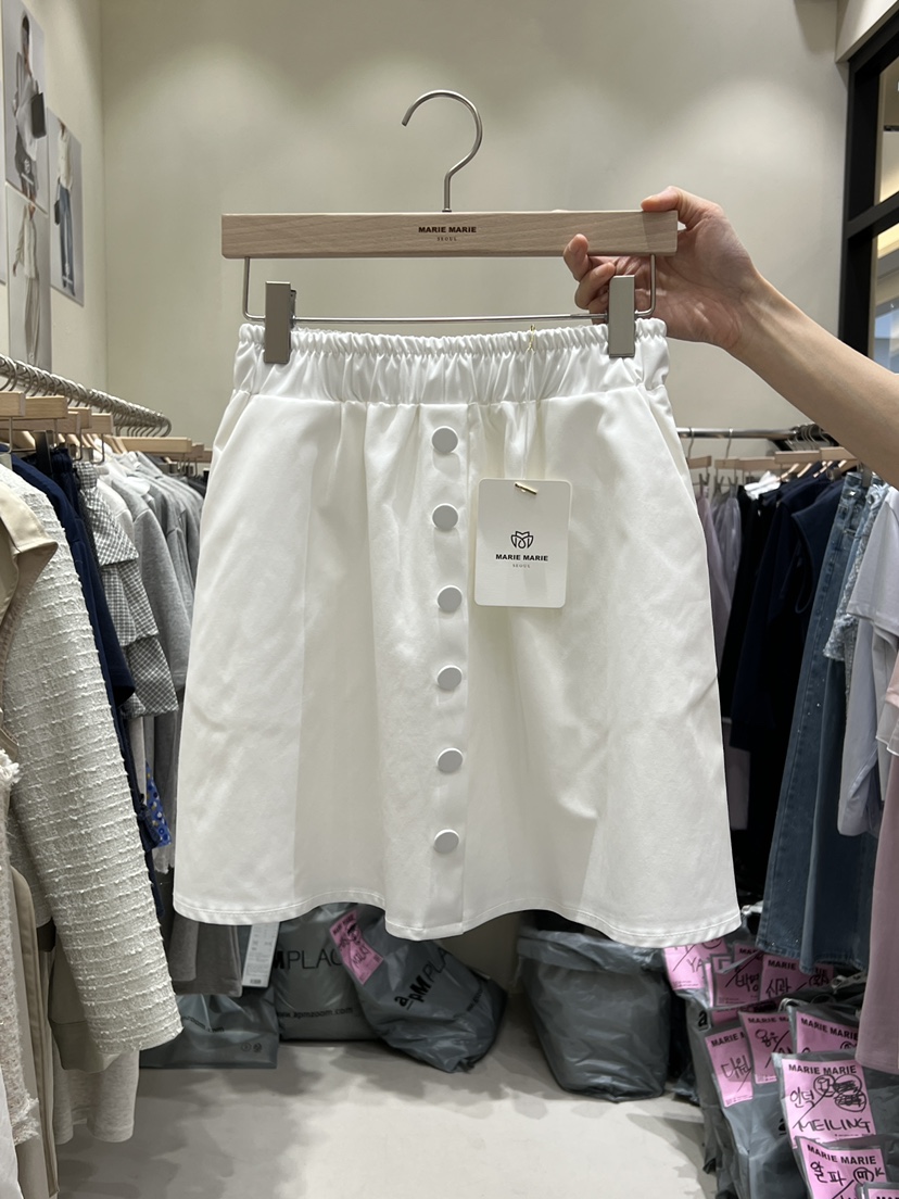 MARIE MARIE韓國直郵女裝新款熱賣推薦時尚人氣休閑短裙MARIE MARIE短裙圖色1