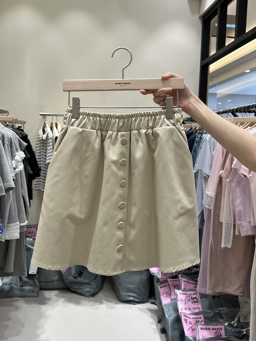MARIE MARIE韓國直郵女裝新款熱賣推薦時尚人氣休閑短裙MARIE MARIE短裙圖色2