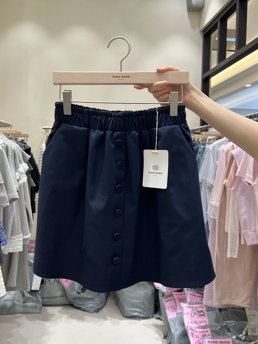 MARIE MARIE韓國直郵女裝新款熱賣推薦時尚人氣休閑短裙MARIE MARIE短裙圖色3