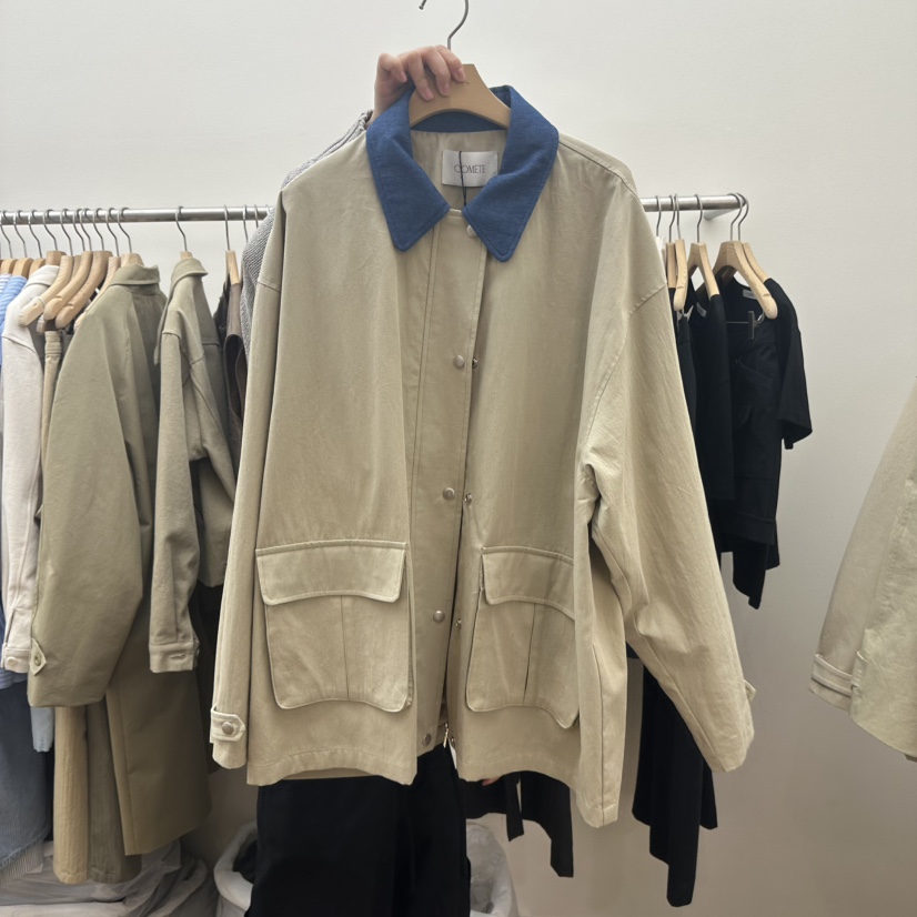 COMETE韓國東大門直郵女士新品人氣26春夏推薦休閑時尚夾克COMETE夾克圖色1