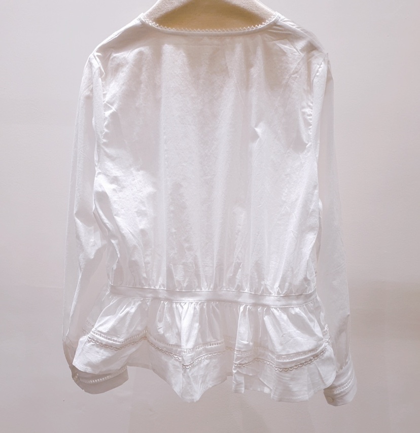 AWESOME-P韓國東大門直郵女士新品26春夏人氣襯衫蕾絲衫AWESOME-P襯衫/蕾絲衫