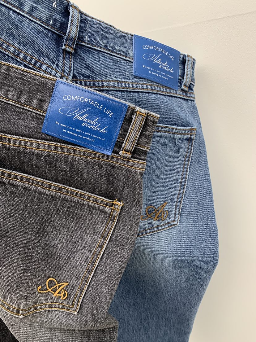 LEGACY BONE韓國東大門直郵女士新款職業推薦時尚牛仔褲LEGACY BONE牛仔褲