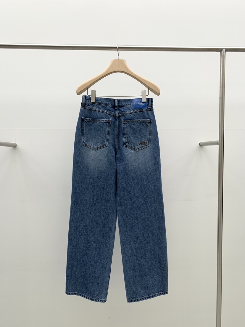 LEGACY BONE韓國東大門直郵女士新款職業推薦時尚牛仔褲LEGACY BONE牛仔褲