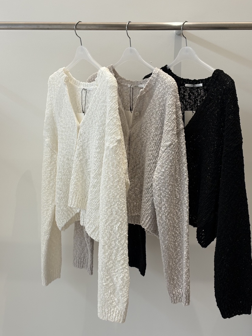 THERE韓國東大門代購女士新款熱賣休閑26春夏職業推薦針織衫THERE針織衫