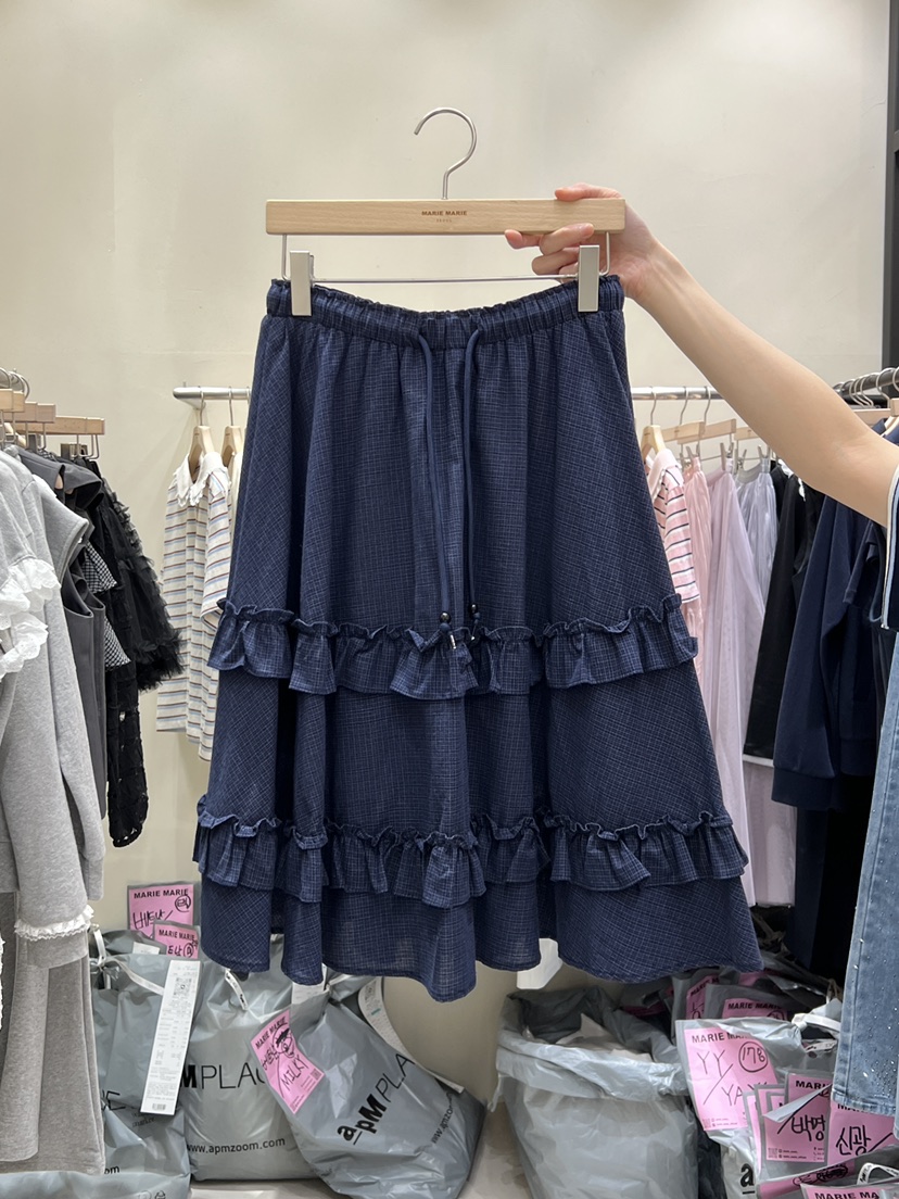 MARIE MARIE韓國東大門代購女裝新品職業熱賣26春夏長裙MARIE MARIE長裙圖色1