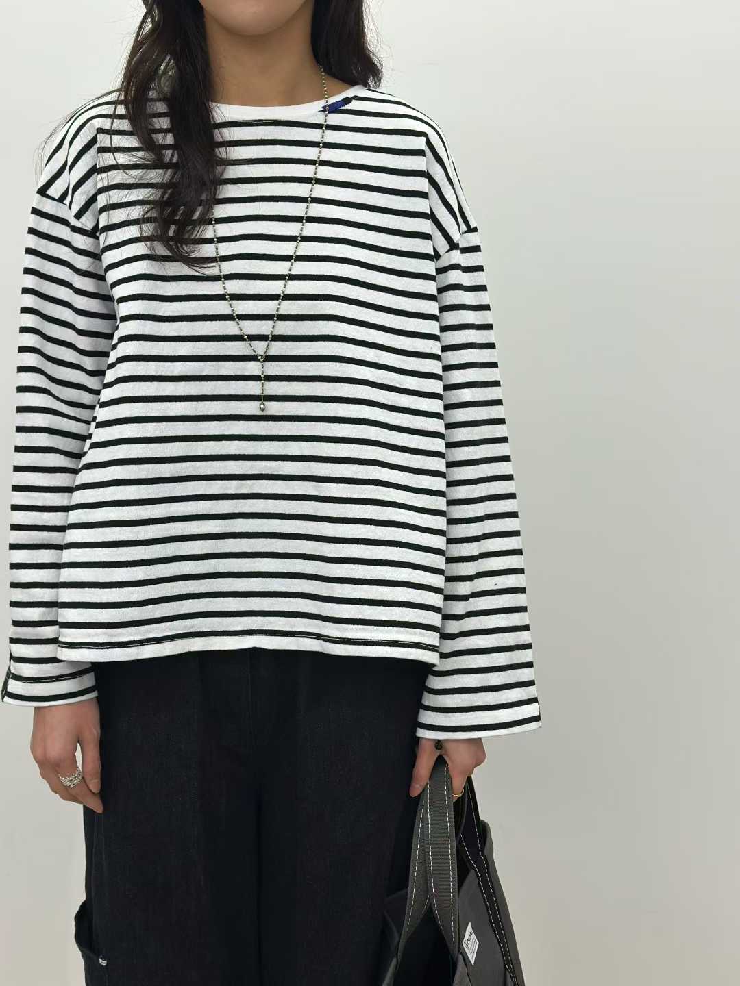 LE JARDINET韓國東大門直郵女士新款人氣時尚26春夏長袖T恤LE JARDINET長袖T恤圖色2