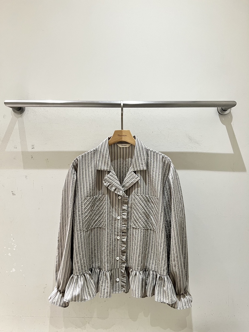 TERRACE韓國東大門直郵女士新款熱賣時尚人氣26春夏襯衫蕾絲衫TERRACE襯衫/蕾絲衫圖色3