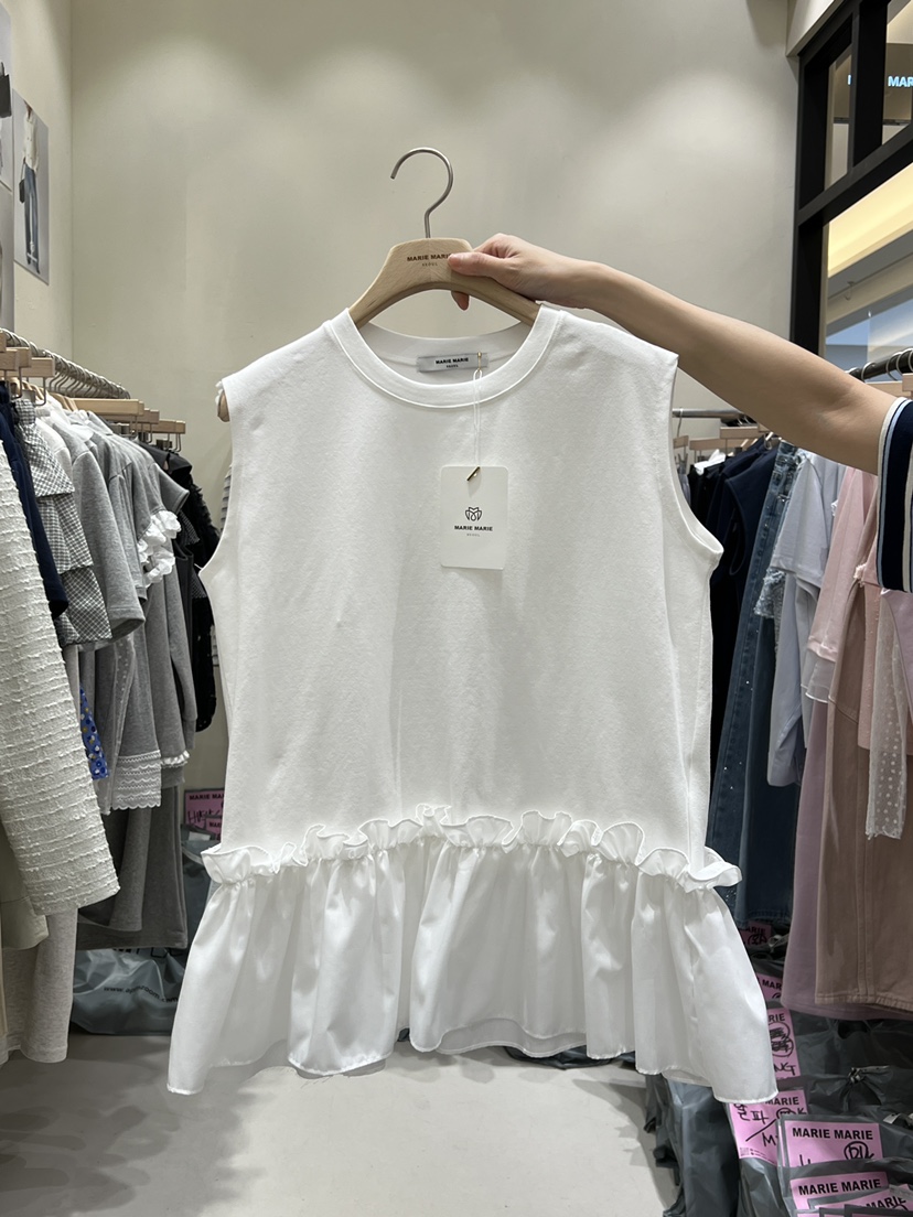 MARIE MARIE韓國東大門直郵女裝新款熱賣職業休閑吊帶背心MARIE MARIE吊帶/背心圖色1