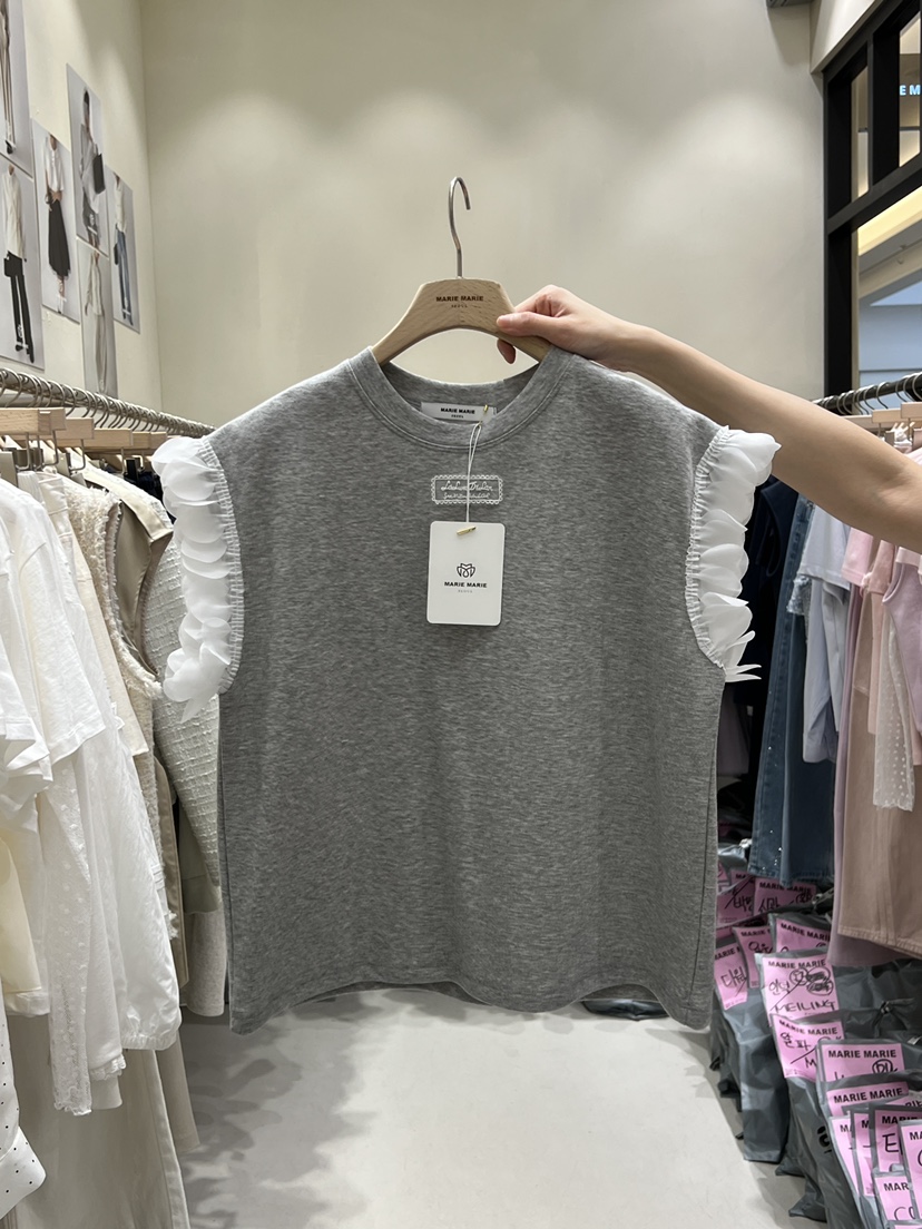 MARIE MARIE韓國東大門直郵女士新品休閑26春夏吊帶背心MARIE MARIE吊帶/背心圖色2